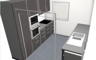 Rénovation appartement Serre Chevalier – cuisine équipée et moderne